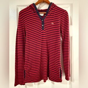 Lacoste Henley waffle hoodie